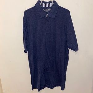 Pebble Beach Blue Performance Polo